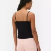 Cami esențială din jersey elastic Cami esențială din jersey elastic