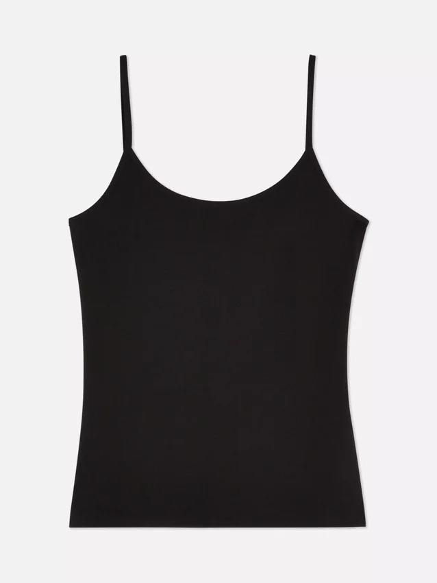 Cami esențială din jersey elastic Cami esențială din jersey elastic