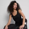 Cami esențială din tricot elastic Cami esențială din tricot elastic