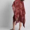 Cape cu franjuri în model Paisley Cape cu franjuri în model Paisley