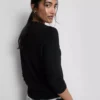 Cardigan cu mâneci lungi și guler rotund Cardigan cu mâneci lungi și guler rotund