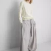 Cardigan esențial cu guler rotund Cardigan esențial cu guler rotund
