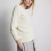 Cardigan esențial cu guler rotund Cardigan esențial cu guler rotund