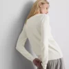 Cardigan esențial cu guler rotund Cardigan esențial cu guler rotund