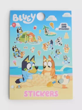 Carte de autocolante Bluey