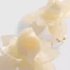 Cercei 3D cu motive florale Paula Echevarría