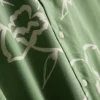 Cămășă cu guler reversibil cu imprimeu floral Cămășă cu guler reversibil cu imprimeu floral