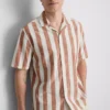Cămășă cu guler reversibil în dungi Cămășă cu guler reversibil în dungi