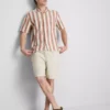 Cămășă cu guler reversibil în dungi Cămășă cu guler reversibil în dungi
