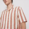 Cămășă cu guler reversibil în dungi Cămășă cu guler reversibil în dungi