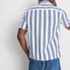 Cămășă cu guler reversibil în dungi Cămășă cu guler reversibil în dungi