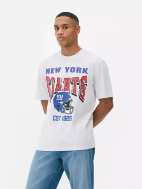 Cămășă cu guler rotund New York Giants