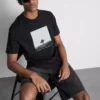 Cămășă cu imprimeu fotografic cu surfer Cămășă cu imprimeu fotografic cu surfer