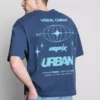 Cămășă cu imprimeu grafic Cămășă cu imprimeu grafic