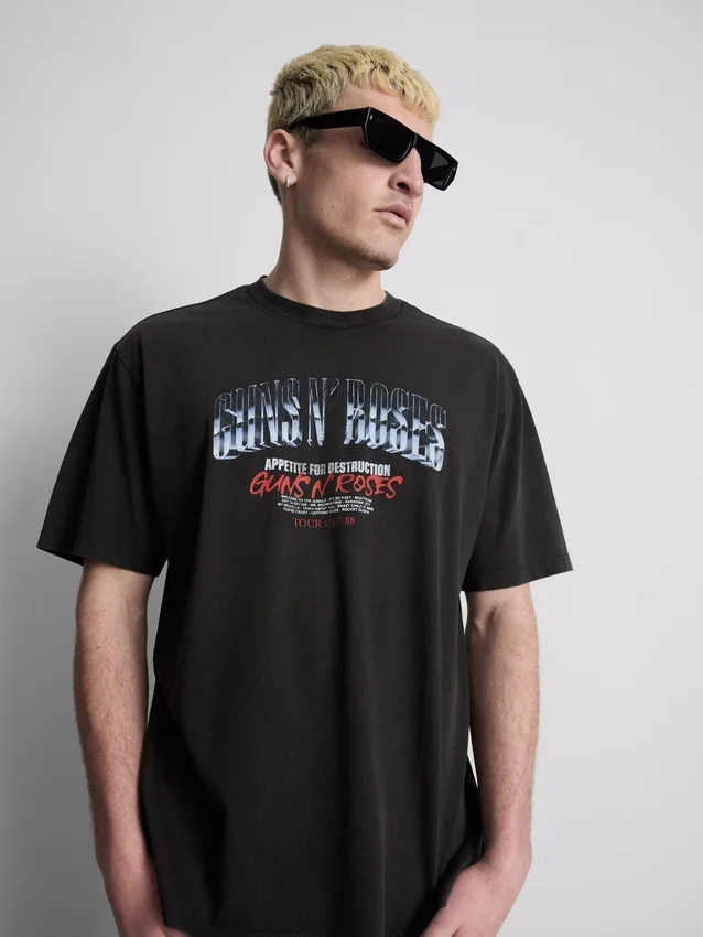 Cămășă cu imprimeu grafic Guns N’ Roses Cămășă cu imprimeu grafic Guns N’ Roses