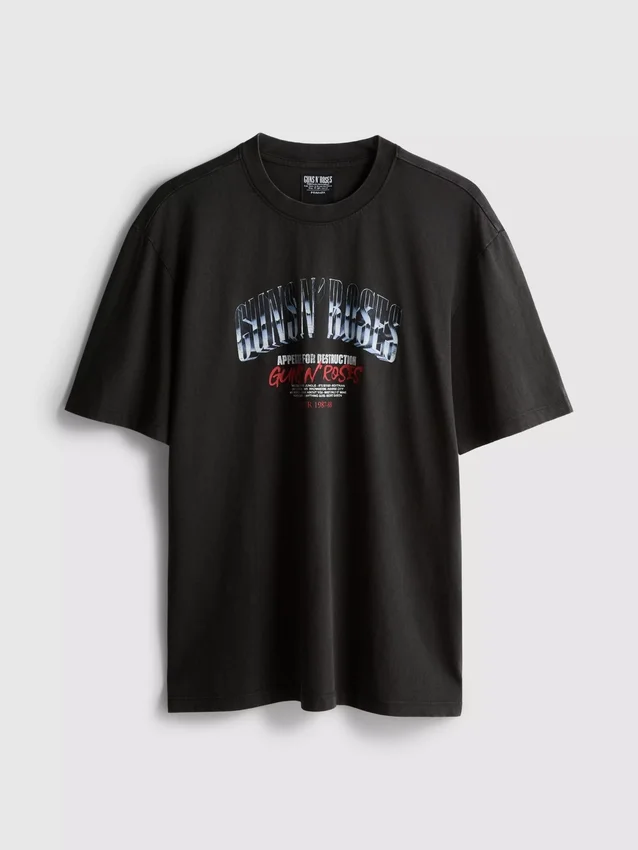 Cămășă cu imprimeu grafic Guns N’ Roses Cămășă cu imprimeu grafic Guns N’ Roses