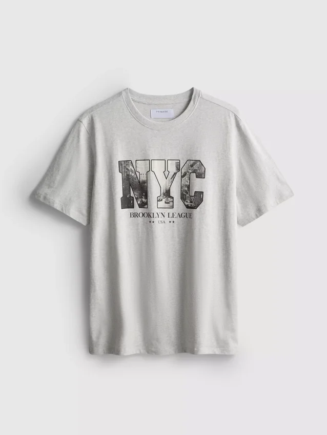 Cămășă cu imprimeu grafic Nyc Cămășă cu imprimeu grafic Nyc
