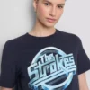Cămășă cu imprimeu grafic „The Strokes“ Cămășă cu imprimeu grafic „The Strokes“