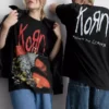 Cămășă cu imprimeu Korn Cămășă cu imprimeu Korn