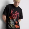 Cămășă cu imprimeu Korn Cămășă cu imprimeu Korn