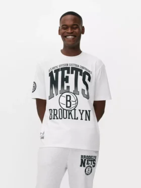 Cămășă cu imprimeu NBA Brooklyn Nets