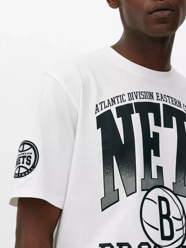Cămășă cu imprimeu NBA Brooklyn Nets Cămășă cu imprimeu NBA Brooklyn Nets
