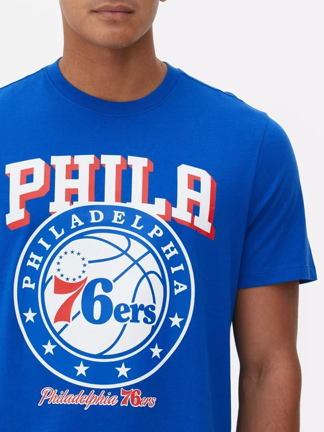 Cămășă cu imprimeu NBA Philadelphia 76ers Cămășă cu imprimeu NBA Philadelphia 76ers