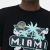 Cămășă cu imprimeu neon Miami Cămășă cu imprimeu neon Miami