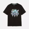 Cămășă cu imprimeu neon Miami Cămășă cu imprimeu neon Miami