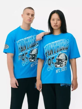 Cămășă cu imprimeu NFL Carolina Panthers
