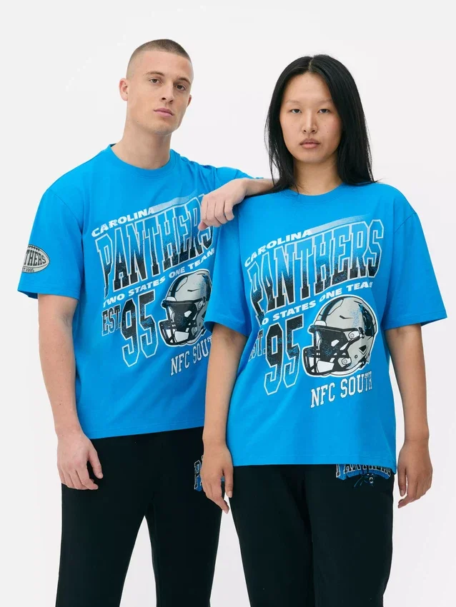 Cămășă cu imprimeu NFL Carolina Panthers Cămășă cu imprimeu NFL Carolina Panthers