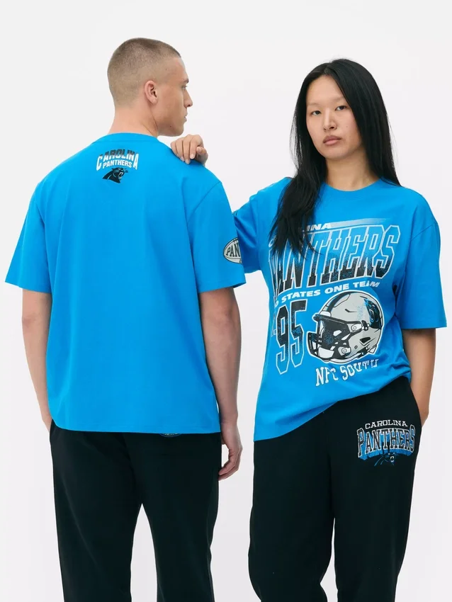 Cămășă cu imprimeu NFL Carolina Panthers Cămășă cu imprimeu NFL Carolina Panthers