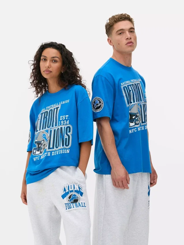 Cămășă cu imprimeu NFL Detroit Lions Cămășă cu imprimeu NFL Detroit Lions