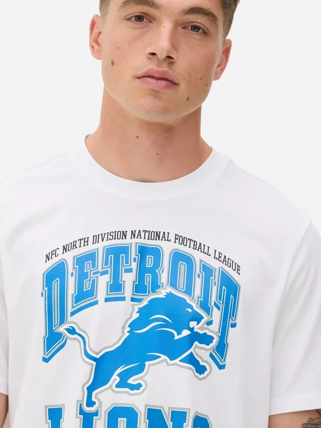 Cămășă cu imprimeu NFL Detroit Lions Cămășă cu imprimeu NFL Detroit Lions