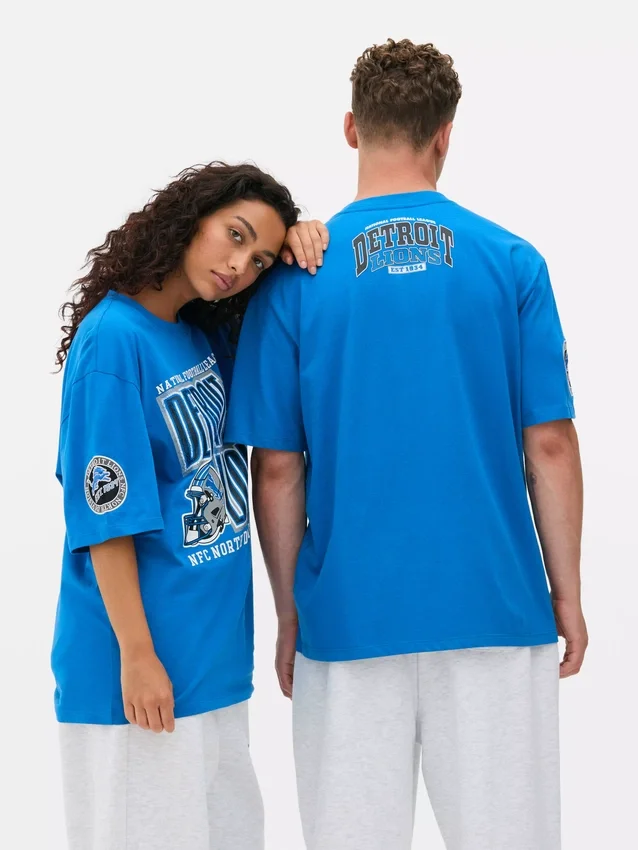 Cămășă cu imprimeu NFL Detroit Lions Cămășă cu imprimeu NFL Detroit Lions