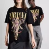 Cămășă cu imprimeu „Nirvana Angel”