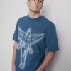 Cămășă cu imprimeu „Nirvana Angel”