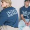 Cămășă cu imprimeu „Nirvana Angel”