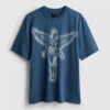 Cămășă cu imprimeu „Nirvana Angel”