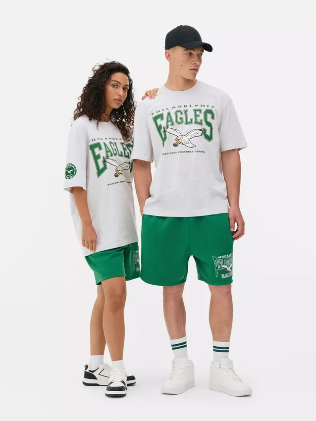 Cămășă cu imprimeu Philadelphia Eagles din NFL Cămășă cu imprimeu Philadelphia Eagles din NFL
