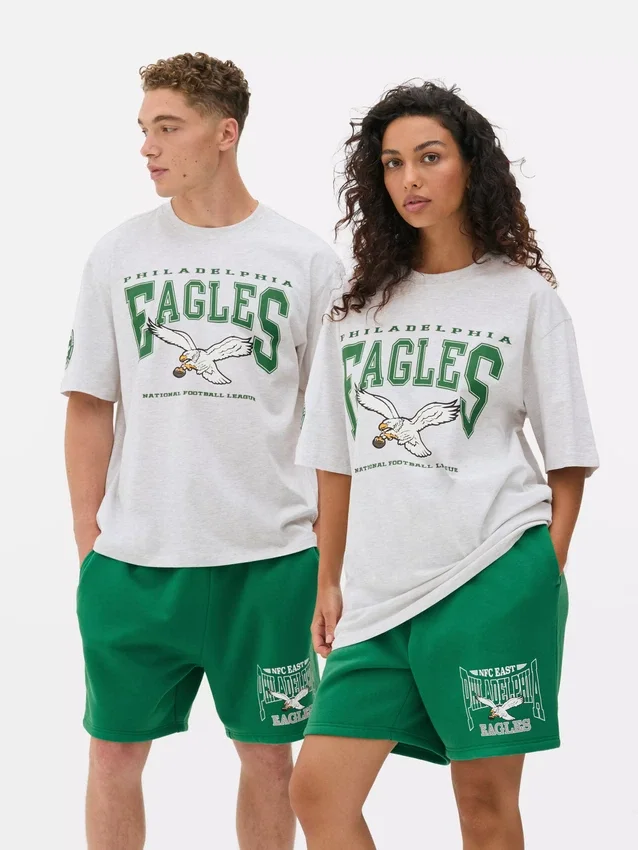 Cămășă cu imprimeu Philadelphia Eagles din NFL Cămășă cu imprimeu Philadelphia Eagles din NFL