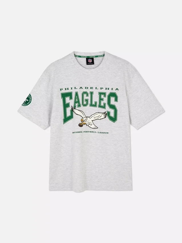 Cămășă cu imprimeu Philadelphia Eagles din NFL Cămășă cu imprimeu Philadelphia Eagles din NFL