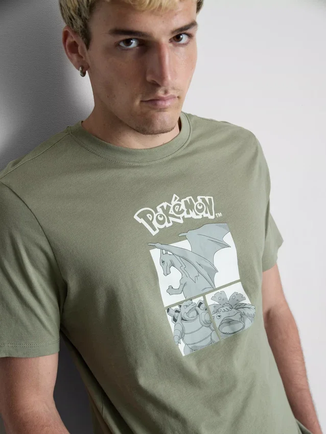 Cămășă cu imprimeu Pokemon Cămășă cu imprimeu Pokemon