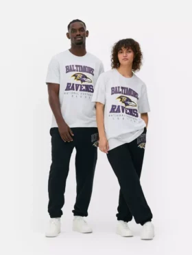 Cămășă cu logo-ul echipei Baltimore Ravens din NFL