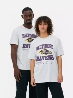 Cămășă cu logo-ul echipei Baltimore Ravens din NFL