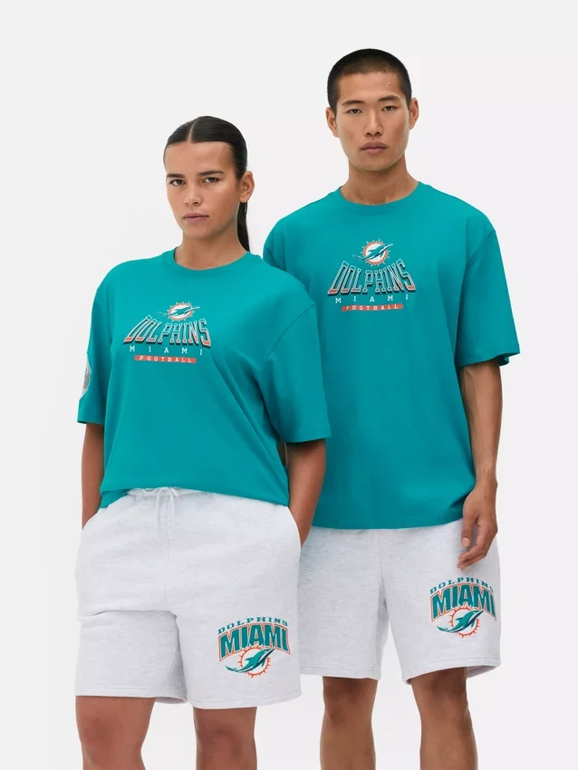 Cămășă cu logo-ul echipei Miami Dolphins din NFL Cămășă cu logo-ul echipei Miami Dolphins din NFL