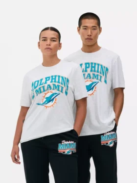 Cămășă cu logo-ul echipei Miami Dolphins din NFL