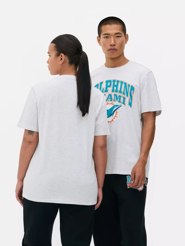Cămășă cu logo-ul echipei Miami Dolphins din NFL Cămășă cu logo-ul echipei Miami Dolphins din NFL