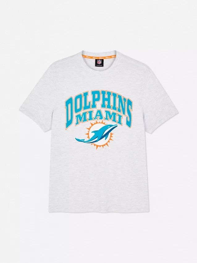 Cămășă cu logo-ul echipei Miami Dolphins din NFL Cămășă cu logo-ul echipei Miami Dolphins din NFL