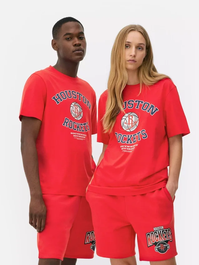 Cămășă cu logo-ul echipei NBA Houston Rockets Cămășă cu logo-ul echipei NBA Houston Rockets